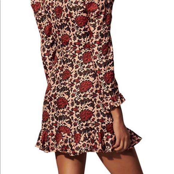 Sandro Paris jeweled neckline Lyah mini dress, the pink jacket is not for sale - Picture 8 of 9